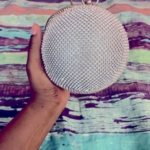 Diamond ball purse
